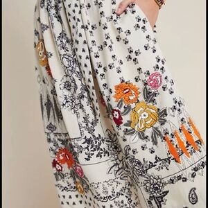 Vineet Bahl | Anthropologie
Devi Embroidered Midi Skirt